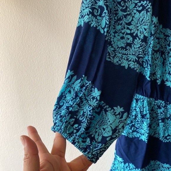 Spiaggia Dolce Romper Size L Navy/Turquoise - Picture 3 of 8